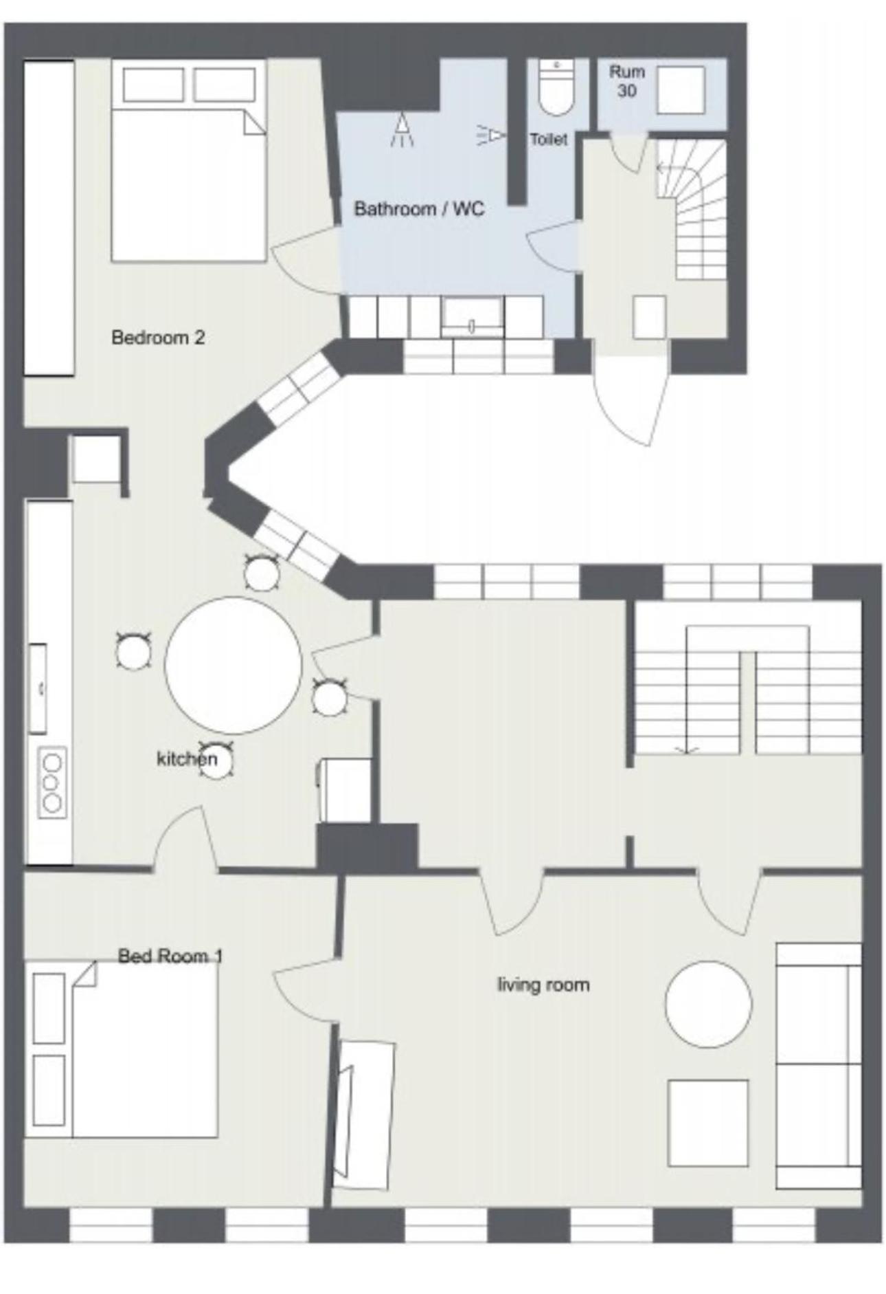 The Admirals Apartments - Apartments 1 & 2 - Carolinas Apartments Copenhague Exterior foto